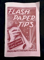 Flash paper tips booklet by Louis Tannen